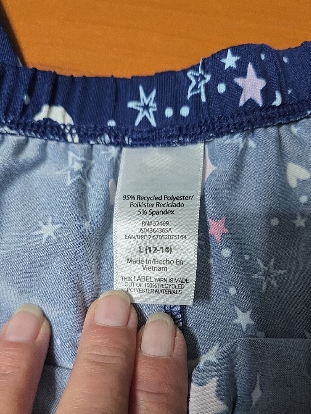 JoySpun Navy Star & Moon Pajama Tank Top and Shorts Set - Picture 3 of 4